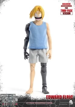 ThreeZero Toys 1/6 Fullmetal Alchemist: Brotherhood Edward & Alphonse Elric Twin-Pack -Action Figure Shop bec9abc87c