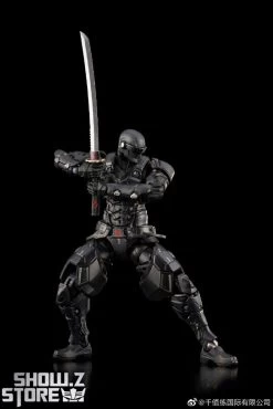 Flame Toys Hito Kara Kuri G.I.JOE Snake Eyes -Action Figure Shop bee6d2de60