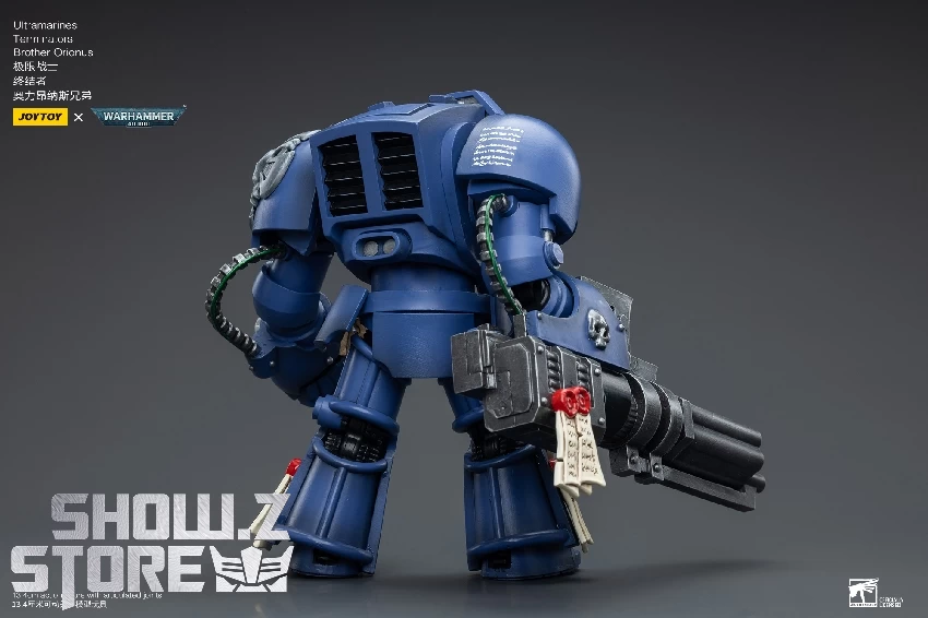 JoyToy Source 1/18 Warhammer 40K Ultramarines Terminators Brother Orionus 5 JoyToy Source 1/18 Warhammer 40K Ultramarines Terminators Brother Orionus - Image 3
