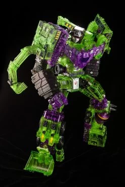 Toyworld TW-C07C Constructor Devastator Clear Version Full Set Of 6 Figures TW-07C Clear Constructor -Action Figure Shop c4ebed130b