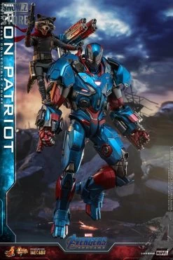 Hot Toys HotToys HT MMS547D34 1/6 Avengers: Endgame Iron Patriot Iron Man Collectible Figure -Action Figure Shop c540da5ea8