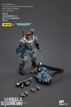 JoyToy Source 1/18 Warhammer 40K Astra Militarum Tempestus Scions Command Squad 55th Kappic Eagles Vox Operator -Action Figure Shop c55015b732