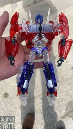 APC Toys APC-001 Attack Prime TFP Optimus Prime Clear Version W/ Clear Wheels -Action Figure Shop c5dd42587b