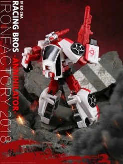 IronFactory EX-26A Racing Bros Annihilator Red Alert -Action Figure Shop c7845ded45