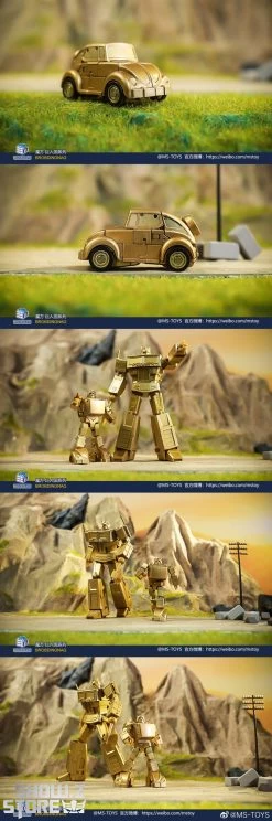 Magic Square MS-B21G Intelligence Officer Bumblebee Gold Version -Action Figure Shop c7c18dd686