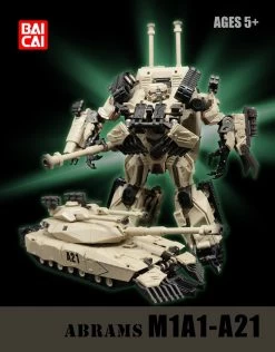 Baicai M1A1-A21 Abrams Brawl Tank Warrior Desert Color 14 Baicai M1A1-A21 Abrams Brawl Tank Warrior Desert Color -Action Figure Shop c7d81a3a53