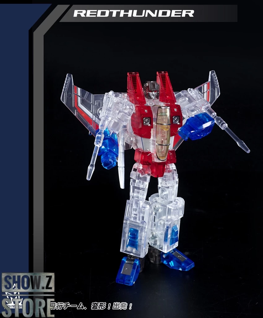 MechFansToys MF-31B RedThunder Starscream Clear Version 13 MechFansToys MF-31B RedThunder Starscream Clear Version - Image 11