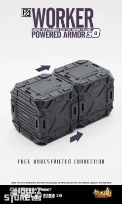 Forging Soul 1/60 AGS-30 Powered Armor Series Worker Priest Yellow Version -Action Figure Shop c96cfbd65e