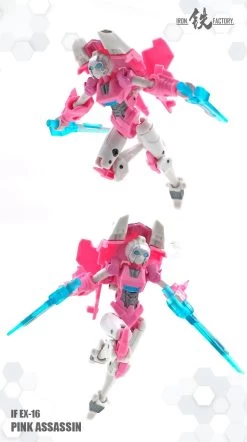 IronFactory IF-EX16 Pink Assassin Arcee -Action Figure Shop ca40dbd1cf