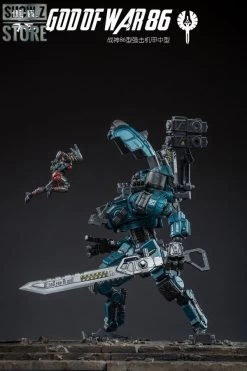 JoyToy Source Acid Rain 1/25 God Of War 86 Medium-Sized Mecha Figure Set Blue Version -Action Figure Shop ccf2f5e9a1