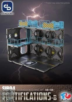 FreshRetro 1/18 1/24 SIB04 Scene In Box Fortifications-B Model Kit -Action Figure Shop cd166aef23