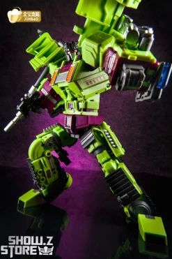 Jinbao DF03 Builder.D Devastator Green Version Set Of 6 Oversized Version -Action Figure Shop cdbb86bd3e