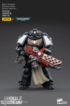 JoyToy Source 1/18 Warhammer 40K Black Templars Primaris Initiate Brother Raemont -Action Figure Shop d3184db509