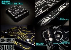 SNAP Remote Smoke Display Stand W/ LED Gold Version -Action Figure Shop d3b7612a98