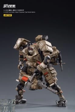 JoyToy Source 1/18 X-HH02 Hurricane Heavy Firepower Dual Mode Mecha Sand Version 21 JoyToy Source 1/18 X-HH02 Hurricane Heavy Firepower Dual Mode Mecha Sand Version -Action Figure Shop d4e4af5117
