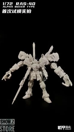 Rodams 1/72 RAS-40 Alpha Boxer RX-78 GP03S Gundam Model Kit Clear Version -Action Figure Shop d6fac16e60 1
