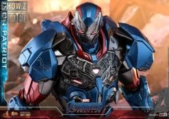 Hot Toys HotToys HT MMS547D34 1/6 Avengers: Endgame Iron Patriot Iron Man Collectible Figure -Action Figure Shop d7c2bfd442
