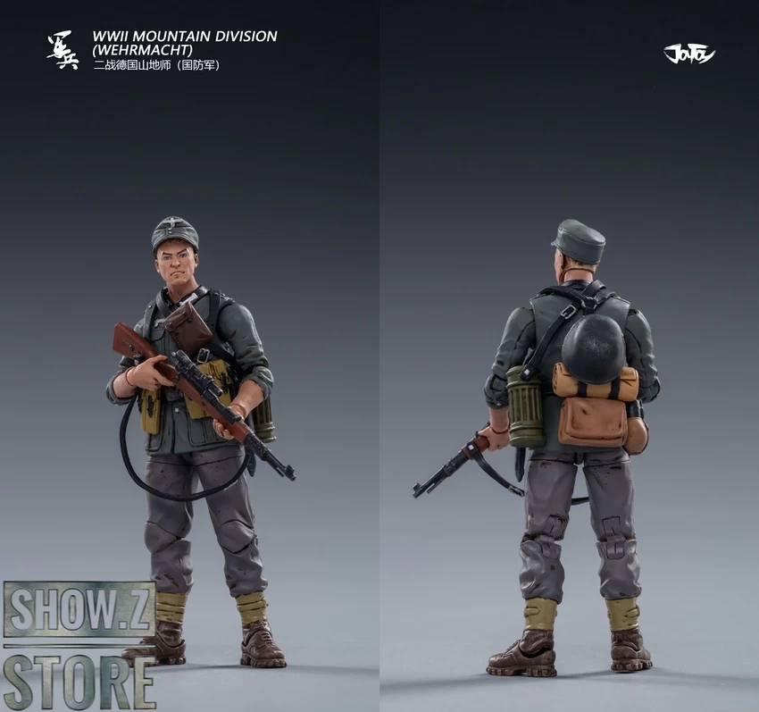 JoyToy Source 1/18 WWII German Wehrmacht Mountain Division Unit Set Of 5 15 JoyToy Source 1/18 WWII German Wehrmacht Mountain Division Unit Set Of 5 - Image 13