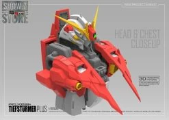 Mechanicore Hobby Studio 1/120 PROJ-0033+ 2.0 MSA-0011(Bst)303E Deep Striker Gundam Tief Sturmer Plus Camouflage Red Standard Version -Action Figure Shop dc5b0945e3