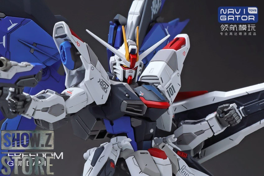 Navigator Toys Pre-Painted & Pre-Assembled Bandai ZGMF-X10A Freedom Gundam Ver.2.0 8 Navigator Toys Pre-Painted & Pre-Assembled Bandai ZGMF-X10A Freedom Gundam Ver.2.0 - Image 6