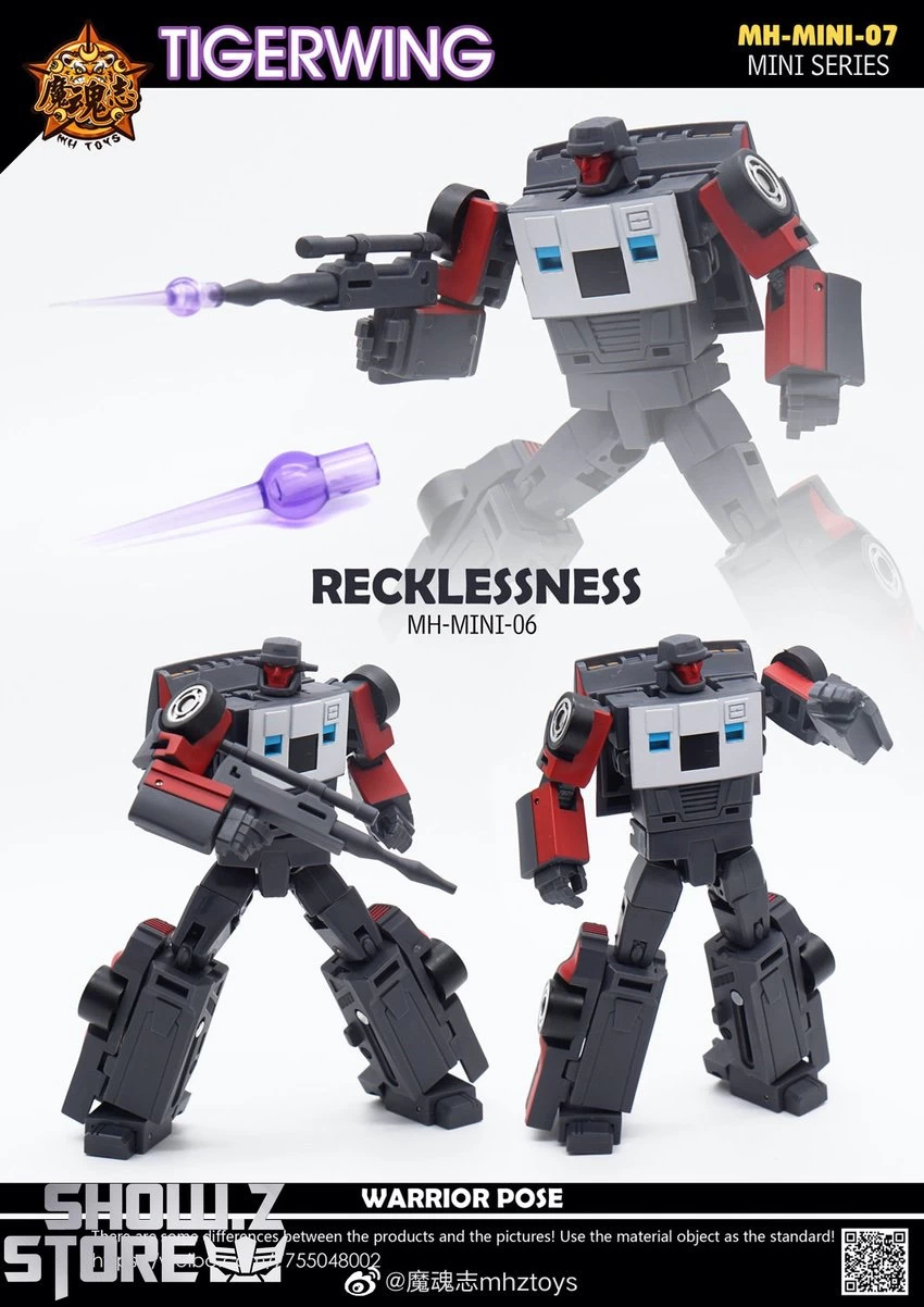 MHZ Toys MINI-07 Tigerwing Menasor Combiner Set Of 5 Oversized Version 10 MHZ Toys MINI-07 Tigerwing Menasor Combiner Set Of 5 Oversized Version - Image 8