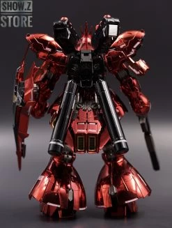 [SZ Custom] Bandai Custom RG 1/144 MSN-04 Sazabi W/ Custom Electroplated Chrome Painting -Action Figure Shop dee4baa088