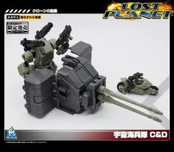 MechFansToys Lost Planet Powered-suit DA08C & DA09D Diaclone -Action Figure Shop df7bebd17a