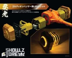 Pose Toy Pose+ Metal Series The King Of Braves GaoGaiGar GoldyMarg & Star GaoGaiGar Option Set Deluxe Version -Action Figure Shop dfd5de91be