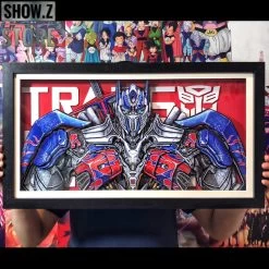 ChenFu Studio Transformers: Age Of Extinction Optimus Prime 3D Wall Art Decoration Picture -Action Figure Shop e2372fdb42