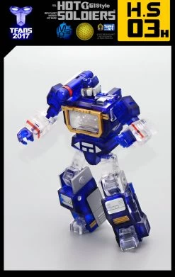 Mech Planet Hot Soldiers HS03H Mini Soundwave Clear Version -Action Figure Shop e3ca9e753c