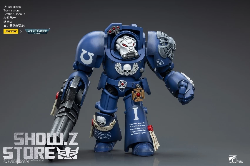 JoyToy Source 1/18 Warhammer 40K Ultramarines Terminators Brother Orionus 7 JoyToy Source 1/18 Warhammer 40K Ultramarines Terminators Brother Orionus - Image 5