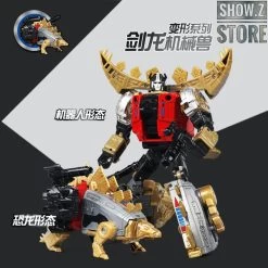 Black Mamba H6002-4B Raptor Slash & H6002-7B Robot Force Volcanicus Oversized Combiner Set Of 6 -Action Figure Shop e83fb83662