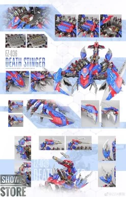 ZA Model EZ-036 Death Stinger Model Kit Anime Color Version 21 ZA Model EZ-036 Death Stinger Model Kit Anime Color Version -Action Figure Shop e95c6dde1c
