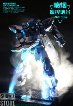 SNAP Remote Smoke Display Stand W/ LED Gold Version -Action Figure Shop ed93dde8e8