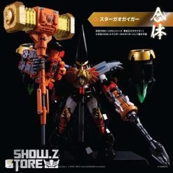 Pose Toy Pose+ Metal Series The King Of Braves GaoGaiGar GoldyMarg & Star GaoGaiGar Option Set Deluxe Version -Action Figure Shop ef3430f0fb