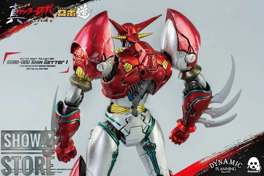 Threezero Studio Getter Robo Shin Getter 1 Metallic Version 20 Threezero Studio Getter Robo Shin Getter 1 Metallic Version - Image 18
