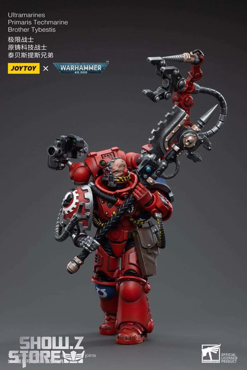 JoyToy Source 1/18 Warhammer 40K Ultramarines Primaris Techmarine Brother Tybestis 10 JoyToy Source 1/18 Warhammer 40K Ultramarines Primaris Techmarine Brother Tybestis - Image 8