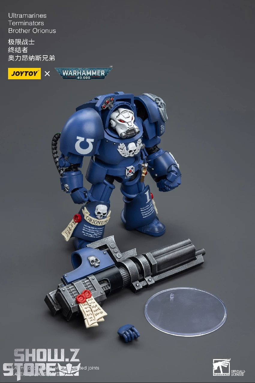 JoyToy Source 1/18 Warhammer 40K Ultramarines Terminators Brother Orionus 11 JoyToy Source 1/18 Warhammer 40K Ultramarines Terminators Brother Orionus - Image 9