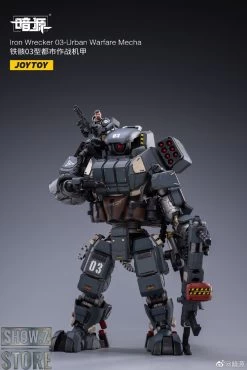JoyToy Dark Source 1/24 Iron Wrecker 03 Urban Warfare Mecha W/ Pilot -Action Figure Shop f4fa754a90
