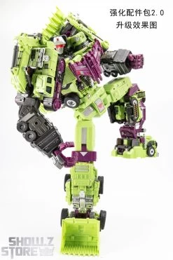 Jinbao Upgrade Kits For Devastator Gravity Builder Green Version -Action Figure Shop f9158189ca