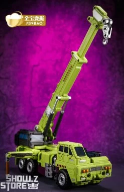 Jinbao DF03 Builder.D Devastator Green Version Set Of 6 Oversized Version -Action Figure Shop f92a69ce2f
