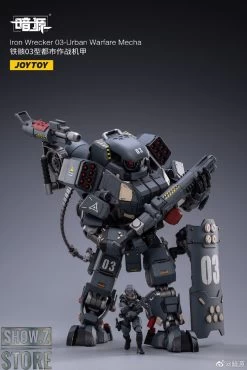 JoyToy Dark Source 1/24 Iron Wrecker 03 Urban Warfare Mecha W/ Pilot -Action Figure Shop f979509bc5