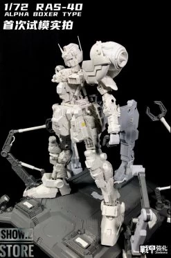 Rodams 1/72 RAS-40 Alpha Boxer RX-78 GP03S Gundam Model Kit Clear Version -Action Figure Shop f97dd2699e 1