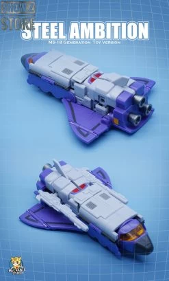 MechFansToys MS-18 Steel Ambition Astrotrain Generation Toy Version -Action Figure Shop f985c5feb9