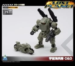 MechFansToys Lost Planet Powered-suit DA08C & DA09D Diaclone -Action Figure Shop fd89928358
